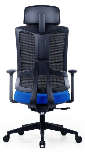 Kancelářská ergonomická židle SLIDE — více barev Modrá
