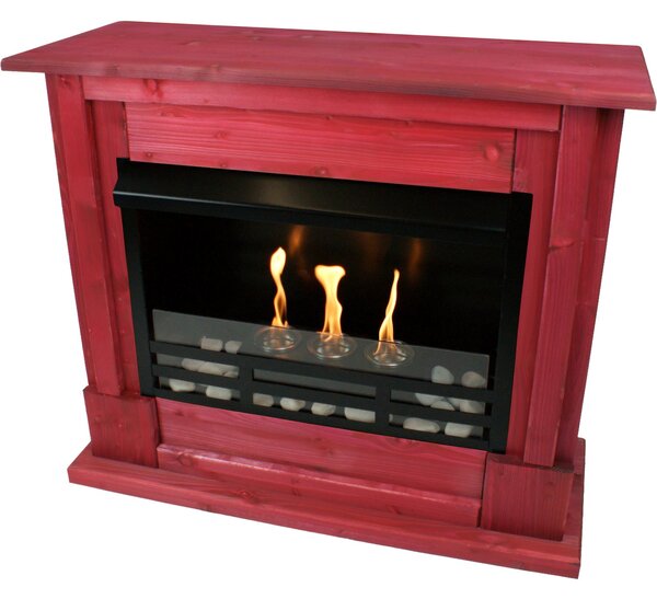 Gelové krby, etanolové krby, krby model Emily, Premium Royal Red