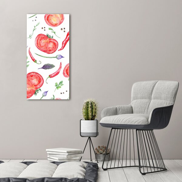 Vertikální Moderní obraz canvas na rámu Zelenina ocv-118824925