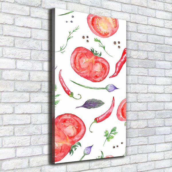 Vertikální Moderní obraz canvas na rámu Zelenina ocv-118824925