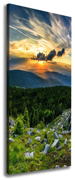 Vertikální Foto obraz canvas Panorama hor ocv-118999415