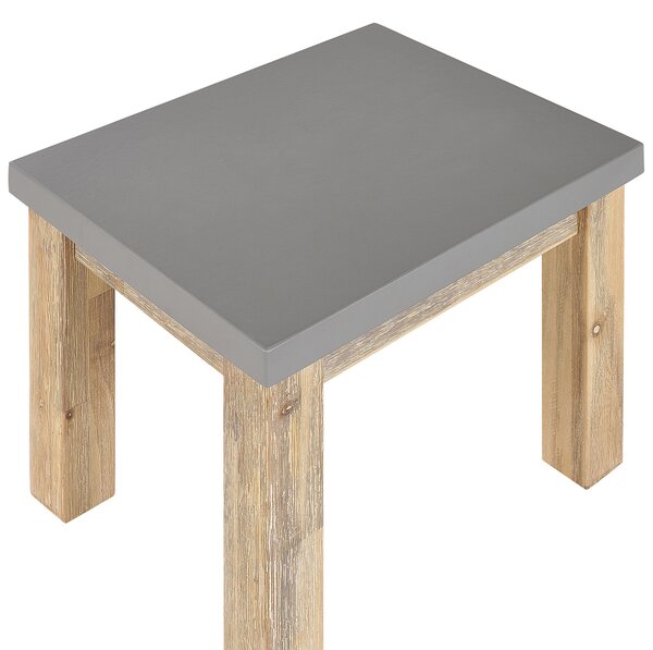 Sada 2 zahradních židlí OSTUNI Beton Šedá