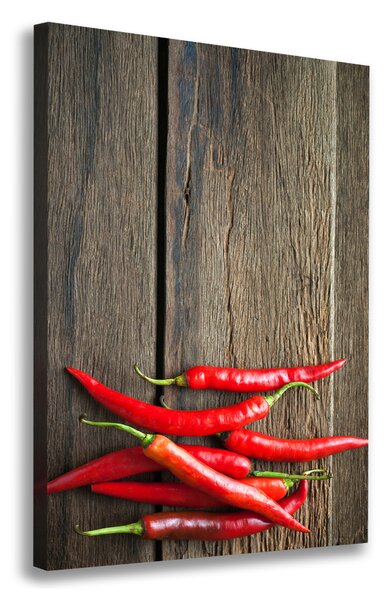 Vertikální Foto obraz na plátně Chilli papričky ocv-119501609