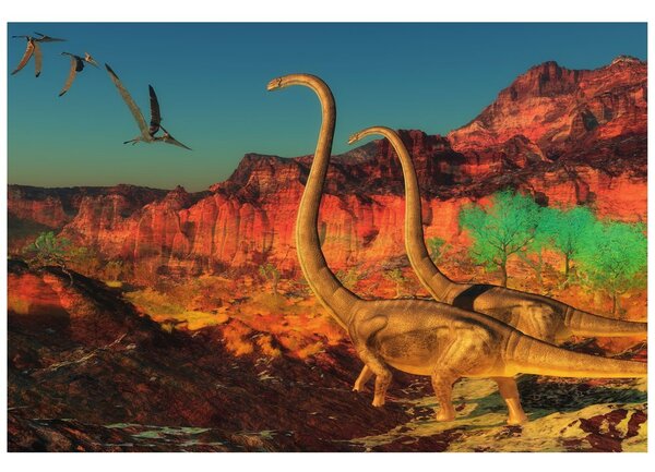 Tapeta svět dinosaurů