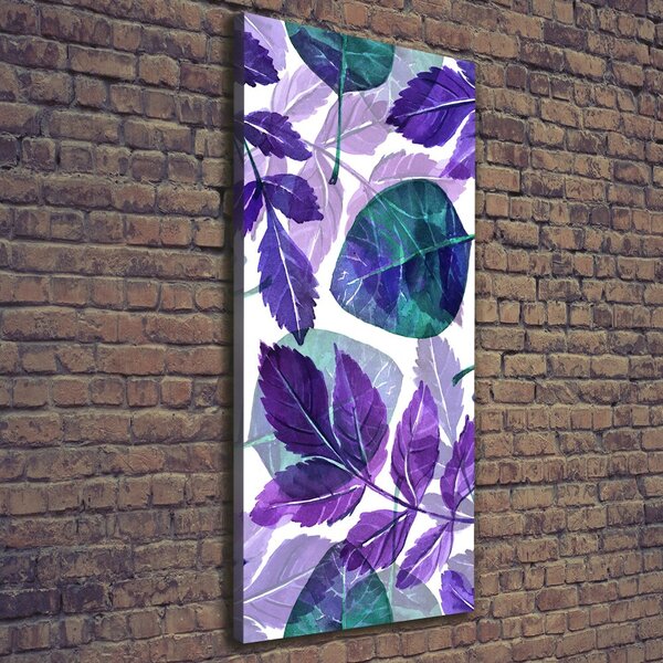 Vertikální Moderní fotoobraz canvas na rámu Listí ocv-119965894