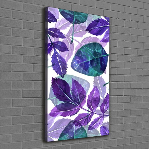 Vertikální Moderní fotoobraz canvas na rámu Listí ocv-119965894