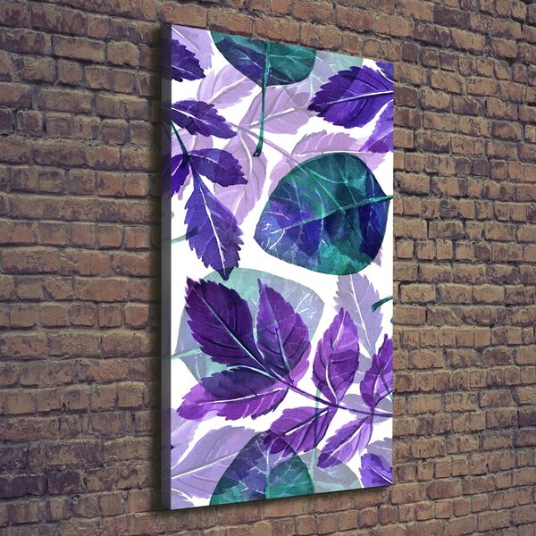 Vertikální Moderní fotoobraz canvas na rámu Listí ocv-119965894