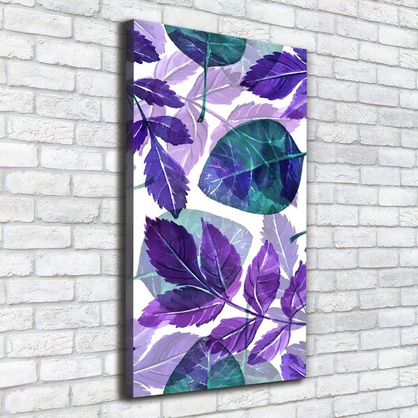 Vertikální Moderní fotoobraz canvas na rámu Listí ocv-119965894