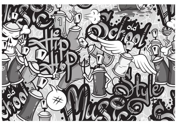Tapeta moderní street art