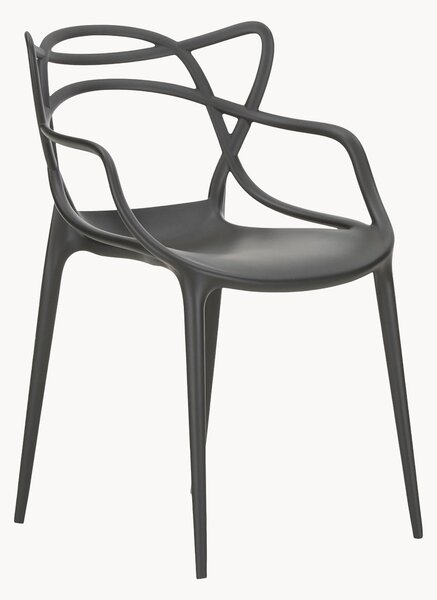 Sada designových židlí s područkami Masters, 2 díly