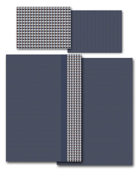 Povlečení Veba GEON tisk Talus Velikost: 140x200 cm + 70x90 cm