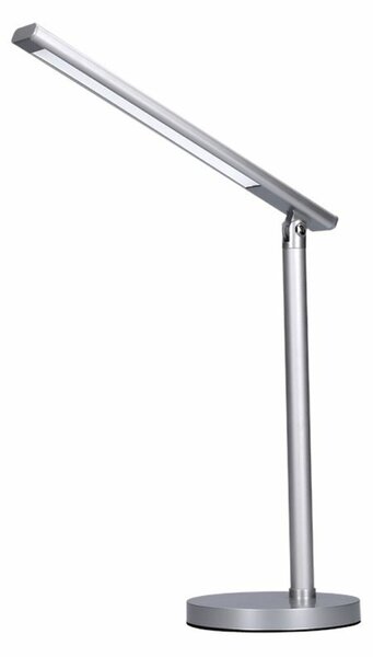 Solight LED stolní lampička, 7W, stmívatelná, změna chromatičnosti, stříbrná barva WO53-S