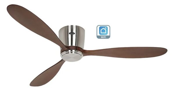 CasaFan 313288W Eco Plano Wood WiFi, ořech, stropní ventilátor