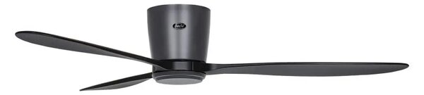 CasaFan 313296W Eco Plano Wood WiFi, černá, stropní ventilátor