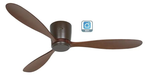 CasaFan 313294W Eco Plano Wood WiFi, ořech, stropní ventilátor