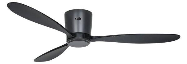 CasaFan 313296W Eco Plano Wood WiFi, černá, stropní ventilátor