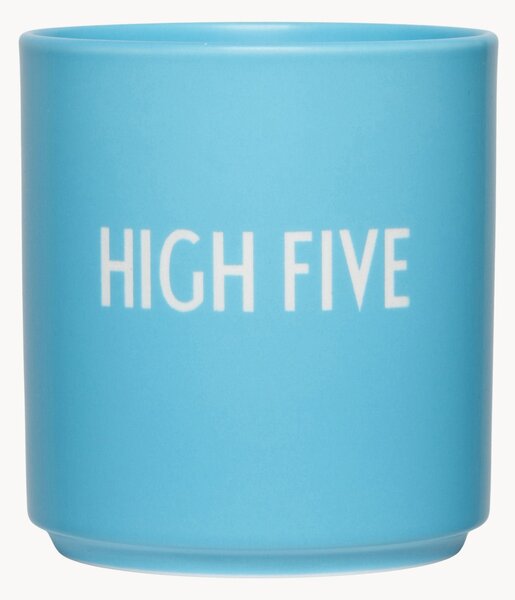 Hrnek's nápisem Favourite High Five