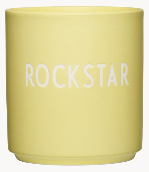 Hrnek's nápisem Favourite Rockstar