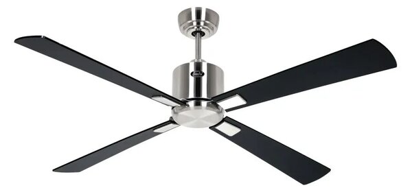 CasaFan 942202W Eco Neo III WiFi, černá a teakové dřevo, stropní ventilátor