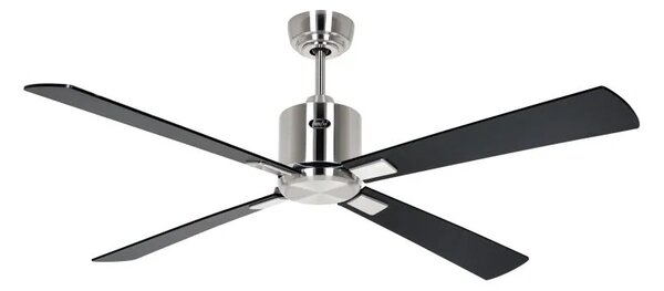 CasaFan 942202W Eco Neo III WiFi, černá a teakové dřevo, stropní ventilátor
