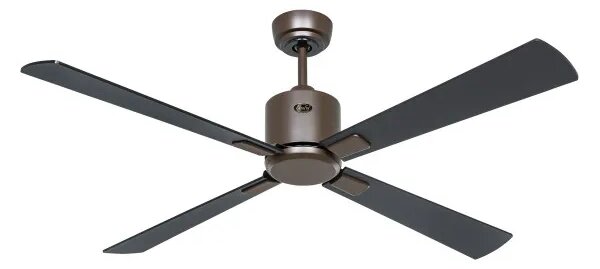 CasaFan 949202W Eco Neo III WiFi, černá a teakové dřevo, stropní ventilátor