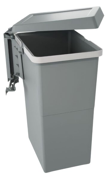 Vestavný odpadkový koš Elletipi SWING 2.0 - na dvířka, 24 L, PBN A SG44