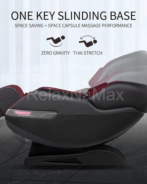 Masážní křeslo Relax K002 Barva: Bílá/hnědá