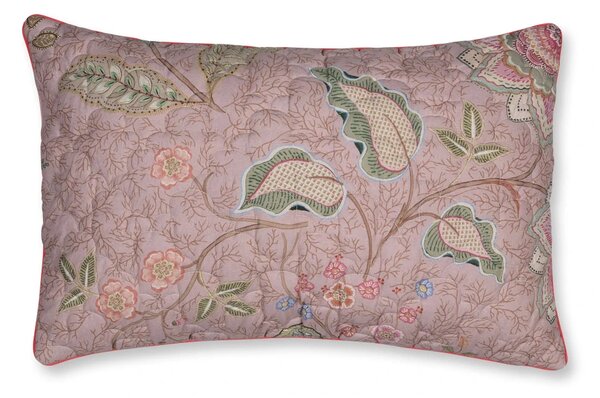 Pip Studio polštář Mumbai Morning Quilted 45x70 cm, růžový