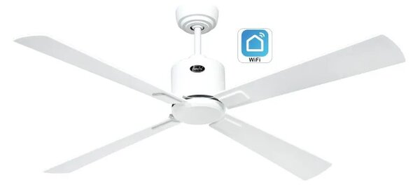 CasaFan 943232W Eco Neo III WiFi, světle šedá a bílá, stropní ventilátor