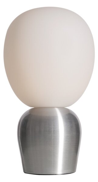Stolní lampa Belid, Buddy, Metalická, Obývací pokoj, Sklo, Design