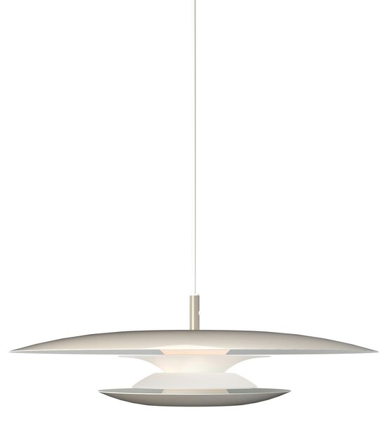 Závěsná svítidlo Belid, Eclipse, stmívatelné, Šedá, Obývací pokoj, Kov, Design