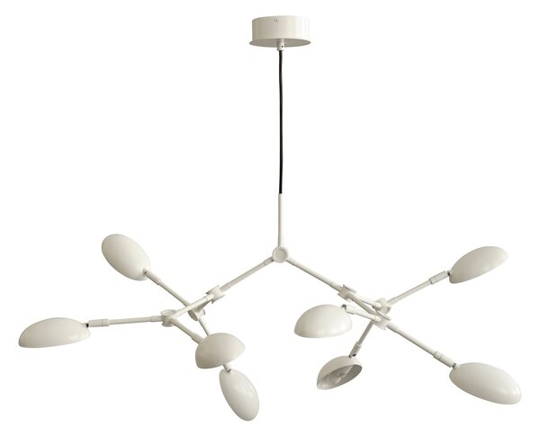 Lustry 101 COPENHAGEN, Drop, Bílá, Chodba, Hliník, Design