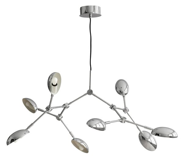 Lustry 101 COPENHAGEN, Drop, Metalická, Chodba, Hliník, Design