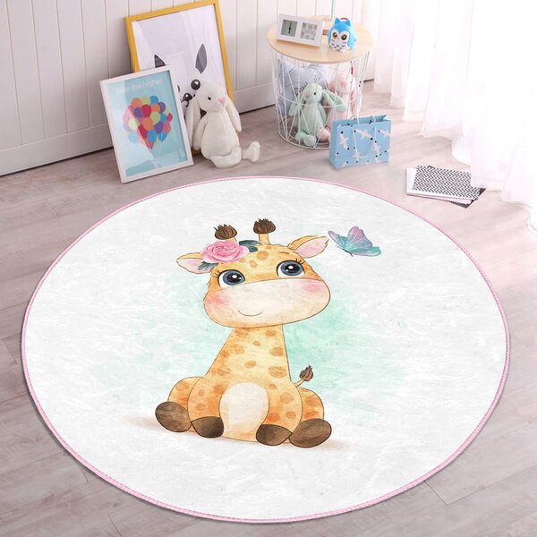 Bílý dětský koberec ø 120 cm Comfort – Mila Home