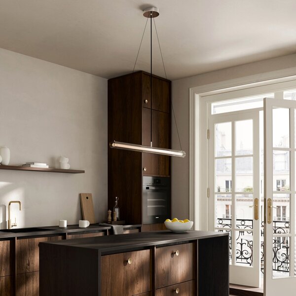 Závěsná svítidlo 101 COPENHAGEN, Frame, stmívatelné, Metalická, Obývací pokoj, Hliník, Design