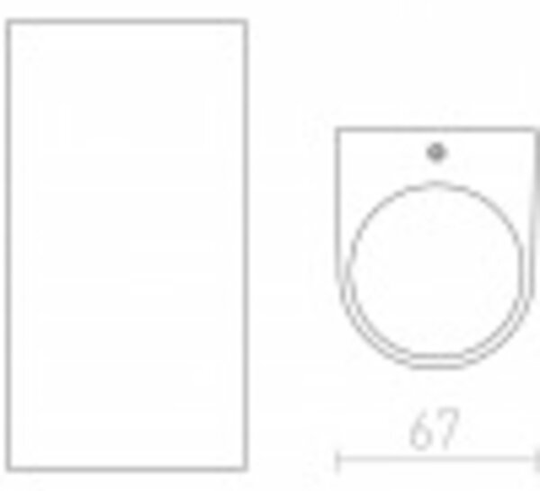 RED - DESIGN RENDL RENDL ZACK II antracitová 230V LED 2x3W 58° IP54 3000K R12022