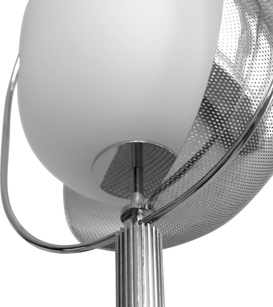 Stojací Lampa 101 COPENHAGEN, Pearl, stmívatelné, Metalická, Obývací pokoj, Hliník, Design