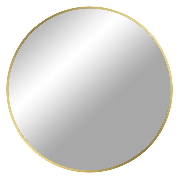 House Nordic Kulaté zrcadlo MADRID zlatá 80cm 4001460