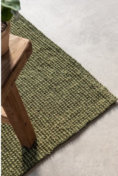 Khaki jutový běhoun 80x200 cm Bouclé – Hanse Home