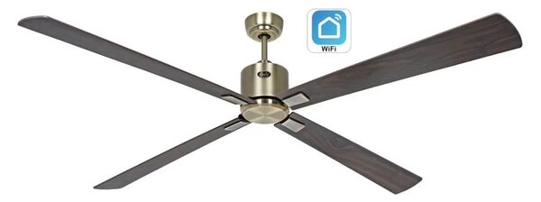 CasaFan 944415W Eco Neo III WiFi, třešeň a ořech, stropní ventilátor