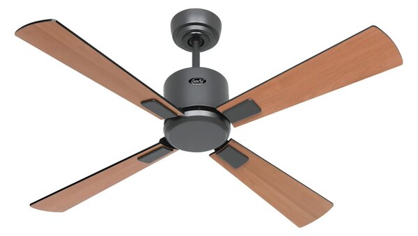 CasaFan 952101W Eco Neo III WiFi, černá a teakové dřevo, stropní ventilátor