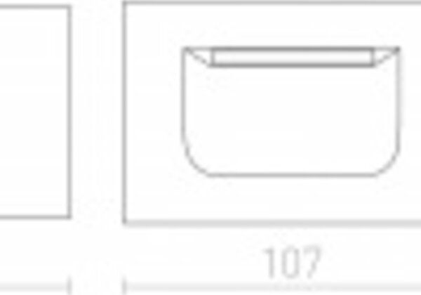RED - DESIGN RENDL RENDL PER zápustná bílá 230V LED 3W IP54 3000K R12576