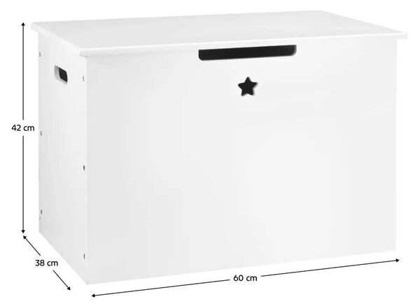 BOLIS DREVENY BOX NA HRACKY BIELA PH13B005