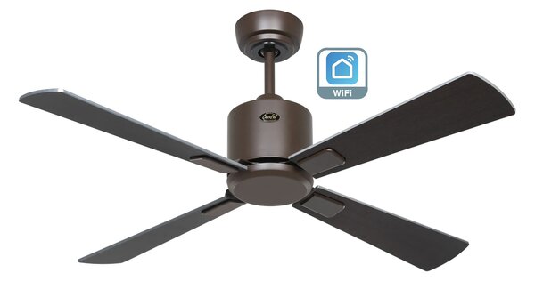 CasaFan 949141W Eco Neo III WiFi, stříbrná a wenge, stropní ventilátor