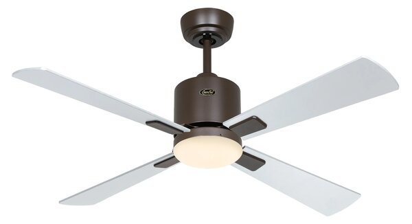 CasaFan 949141W Eco Neo III WiFi, stříbrná a wenge, stropní ventilátor