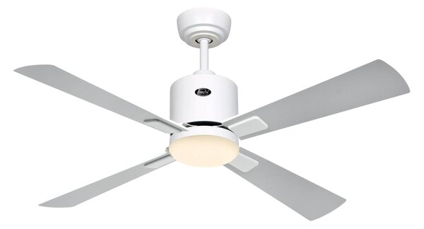 CasaFan 943131W Eco Neo III WiFi, světle šedá a bílá, stropní ventilátor