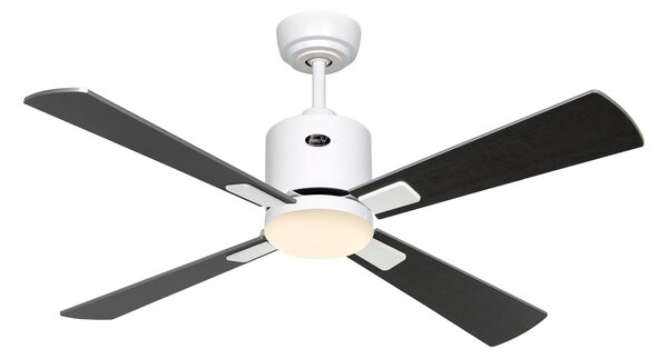 CasaFan 943141W Eco Neo III WiFi, stříbrná a wenge, stropní ventilátor