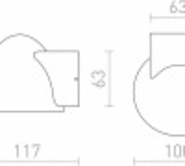 RED - DESIGN RENDL RENDL BOURDON nástěnná antracitová 230V GU10 35W IP54 R13559