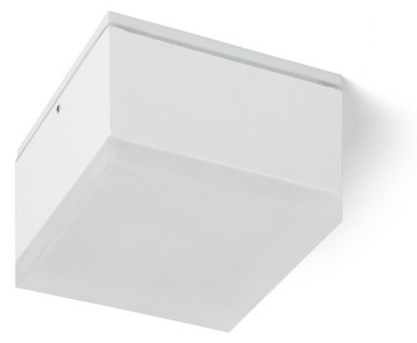 RED - DESIGN RENDL RENDL ORIN SQ stropní bílá satinovaný akryl 230V LED 10W IP54 3000K R13628