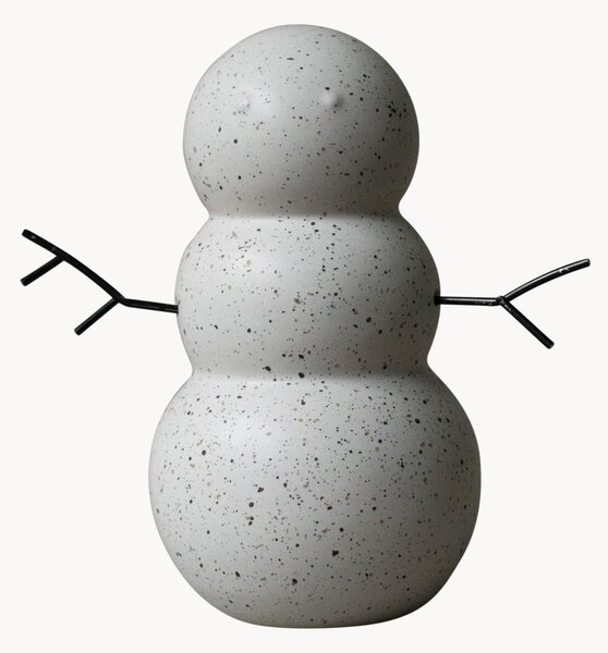 Vánoční dekorace z keramiky Snowman